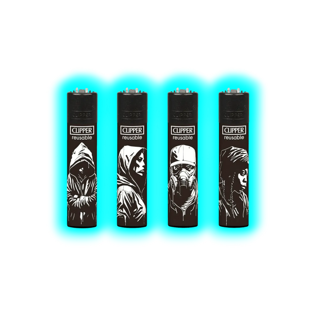 Clipper 4er Stencil Style BW 177-180