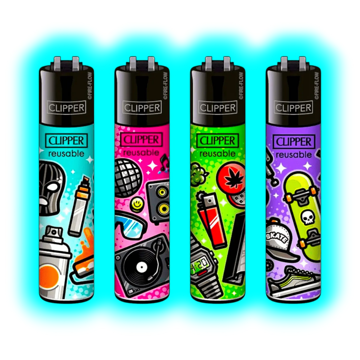 Clipper 4er Subculture Pattern 197-200