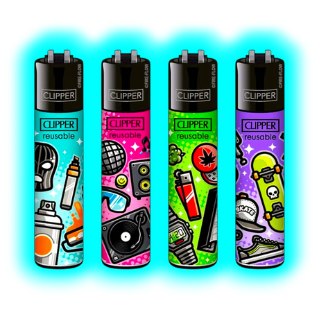 Clipper 4er Subculture Pattern 197-200