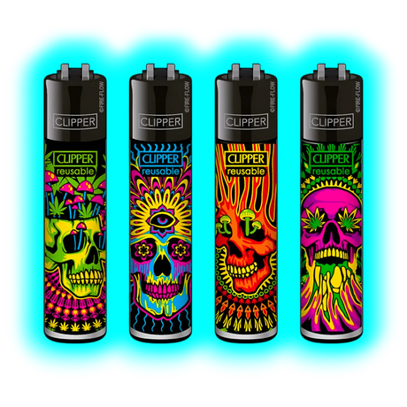Clipper 4er Trippy Skulls 782-785