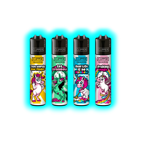 Clipper 4er Unicorn Slogan 144-147