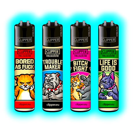 Clipper 4er Vintage Mascots 734-737