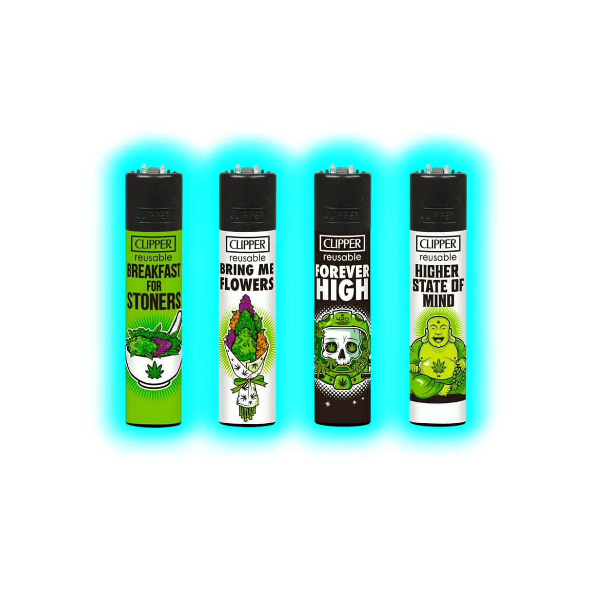 Clipper 4er Weed Slogan 07 762-765