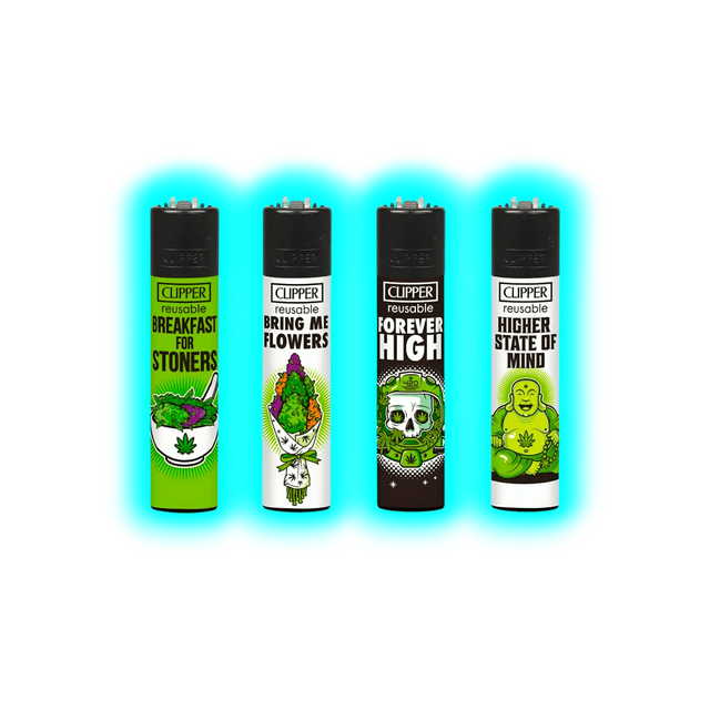 Clipper 4er Weed Slogan 07 762-765