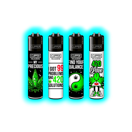 Clipper 4er Weed Slogan 13 984-987