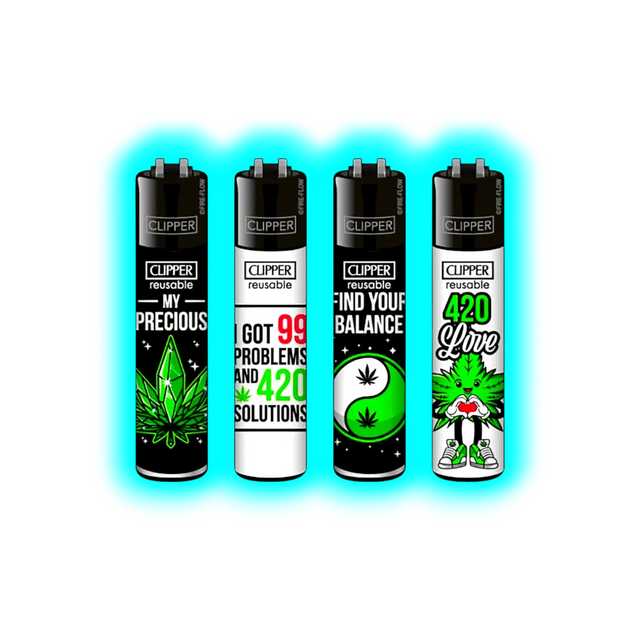 Clipper 4er Weed Slogan 13 984-987