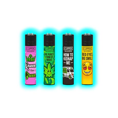 Clipper 4er Weed Slogan 14 988-991