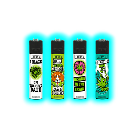 Clipper 4er Weed Slogan 572-575
