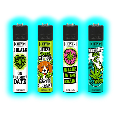 Clipper 4er Weed Slogan 572-575
