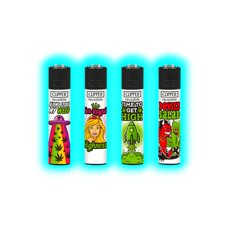 Clipper 4er Weed Slogan 8 856-859