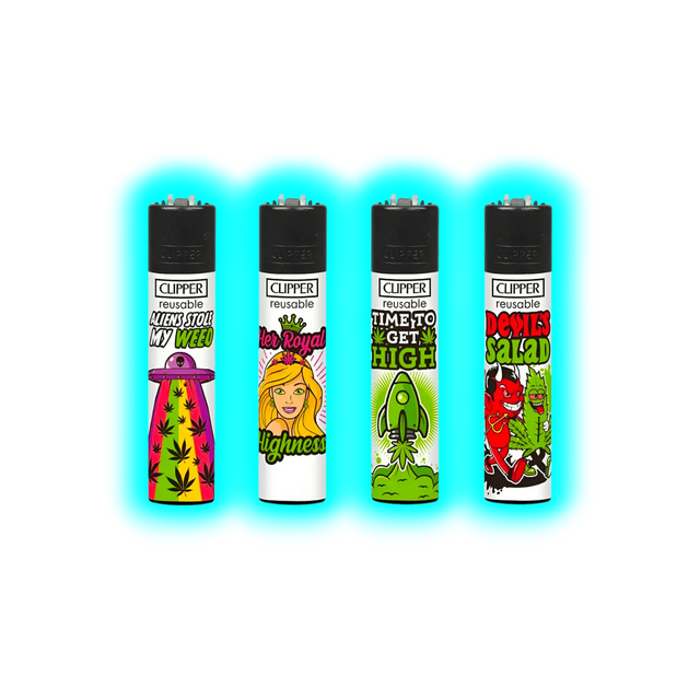 Clipper 4er Weed Slogan 8 856-859