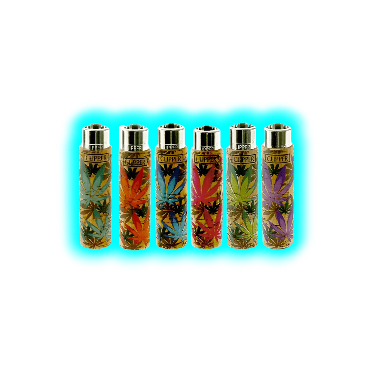 Clipper Cover Natur Cork Leaves 3 Handgenäht assort