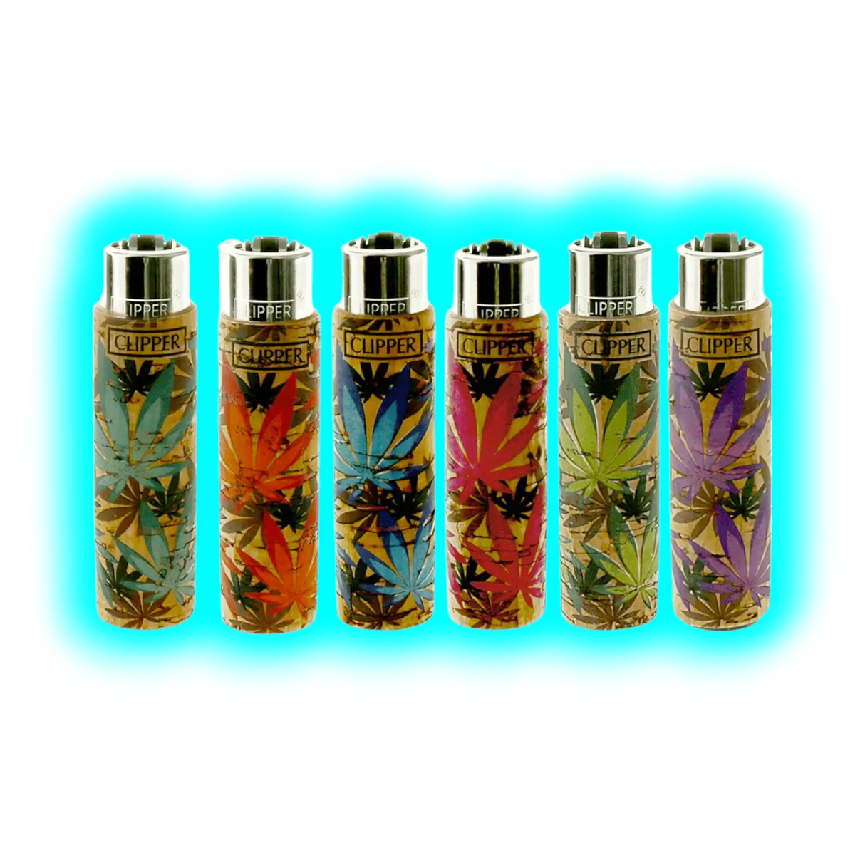 Clipper Cover Natur Cork Leaves 3 Handgenäht assort