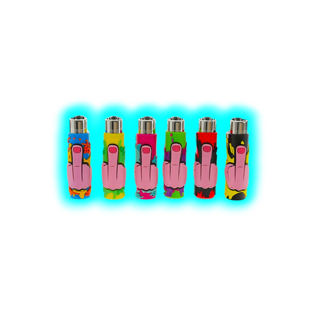 Clipper Cover Silikon Pop Fingers Handgenäht assort