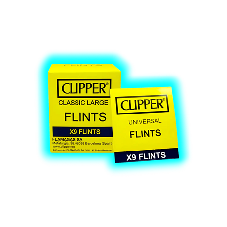 Clipper Feuersteine 9Stk