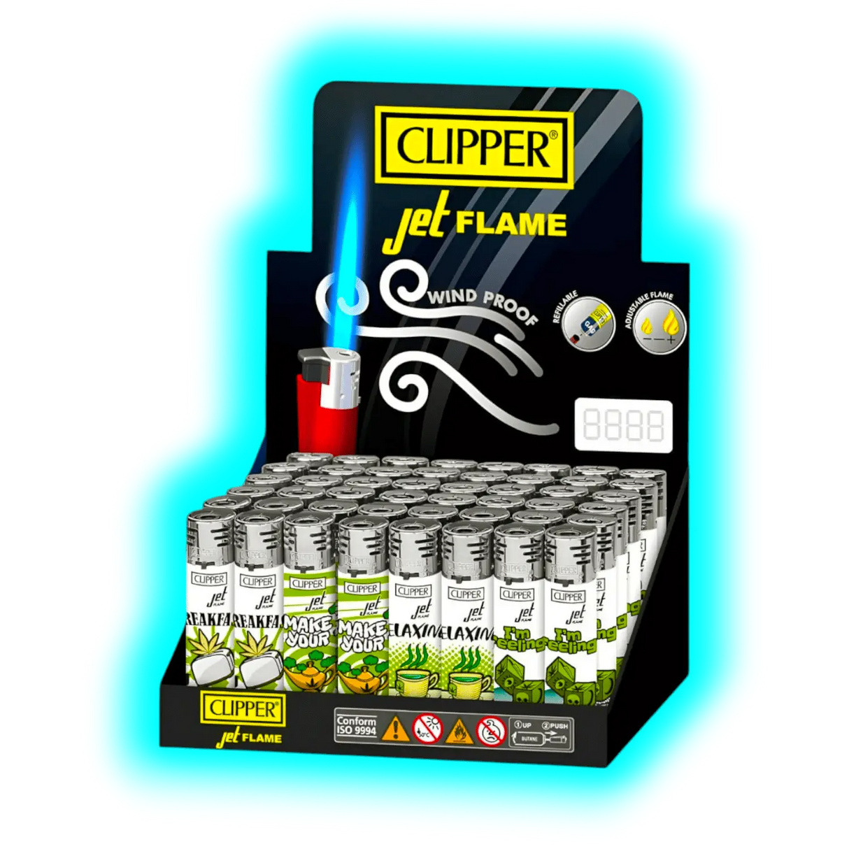 Clipper Jet 4er Religious Leaves 916-919