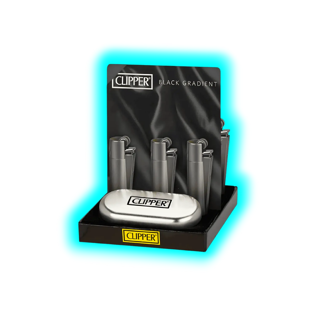 Clipper Metal Black Gradient