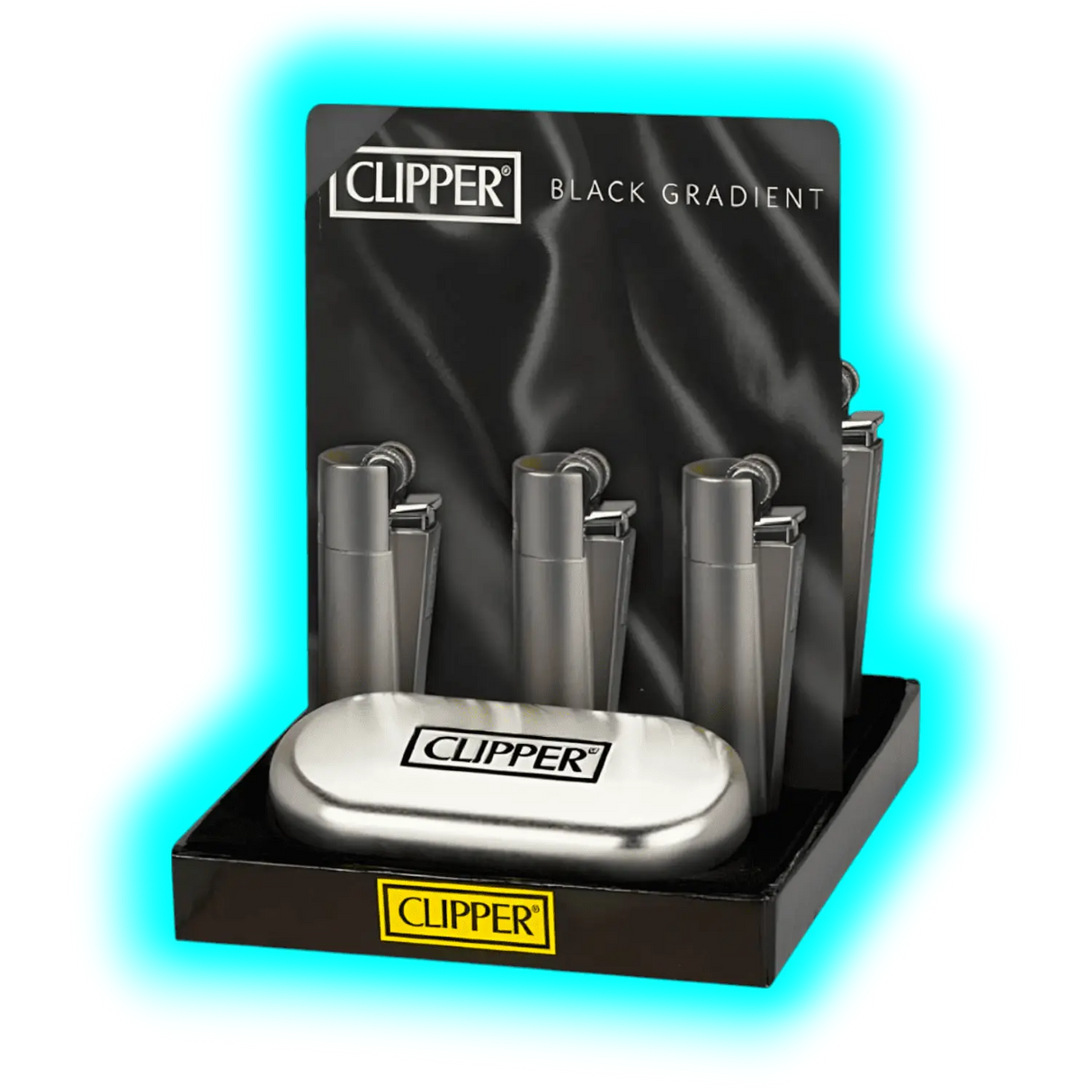 Clipper Metal Black Gradient