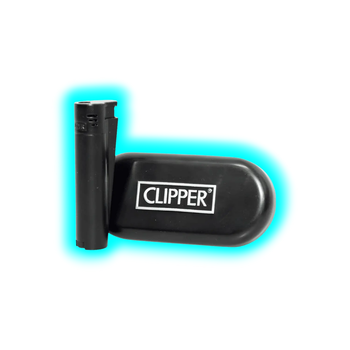 Clipper Metal Black JET Flame