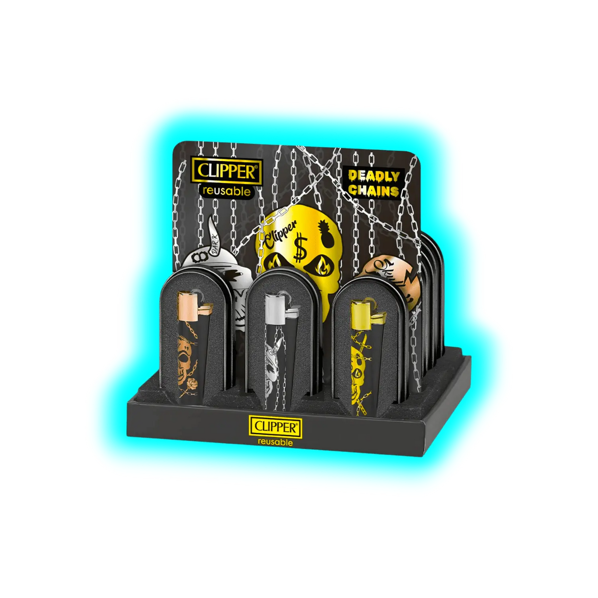 Clipper Metal Deadly Chains Assort.