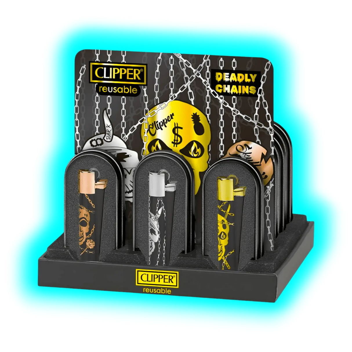 Clipper Metal Deadly Chains Assort.