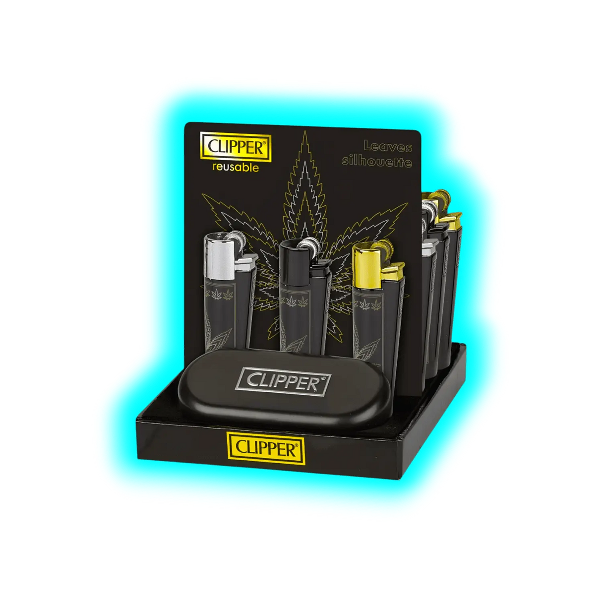 Clipper Metal Leaves Silhouette - Assort