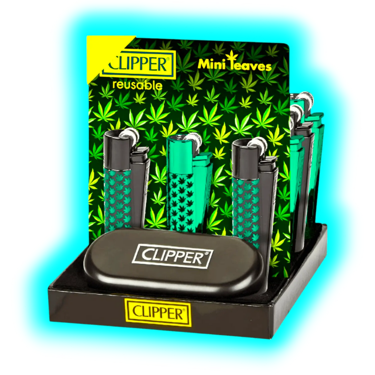 Clipper Metal Mini Leaves Assort