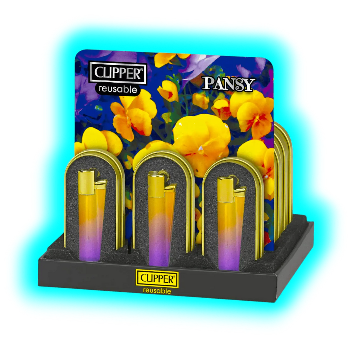 Clipper Metal Pansy