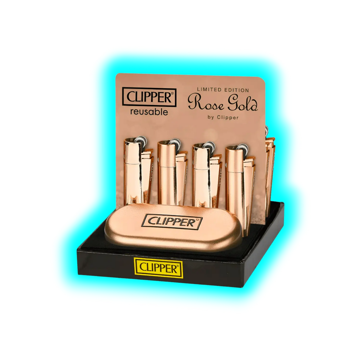 Clipper Metal Rose Gold - Assort