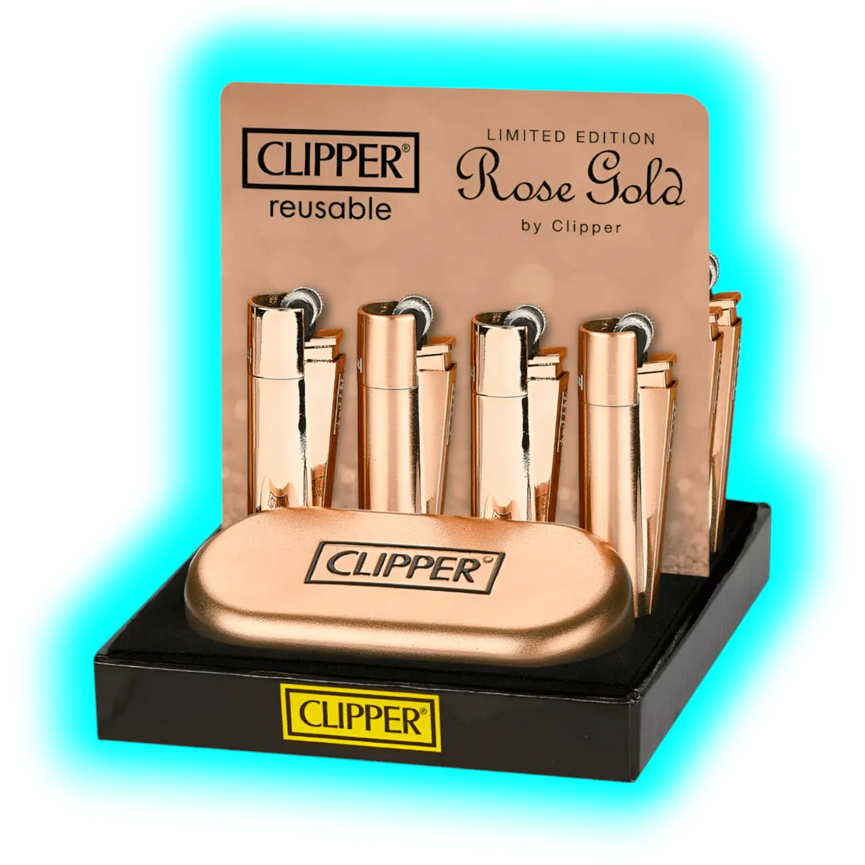 Clipper Metal Rose Gold - Assort