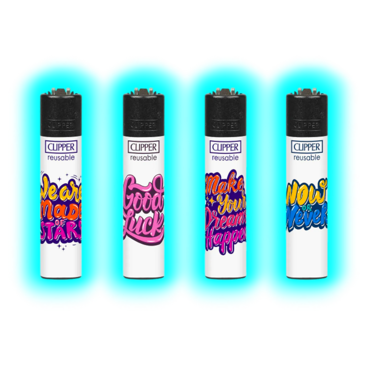 Clipper Micro 4er Motivation Quotes 253-256