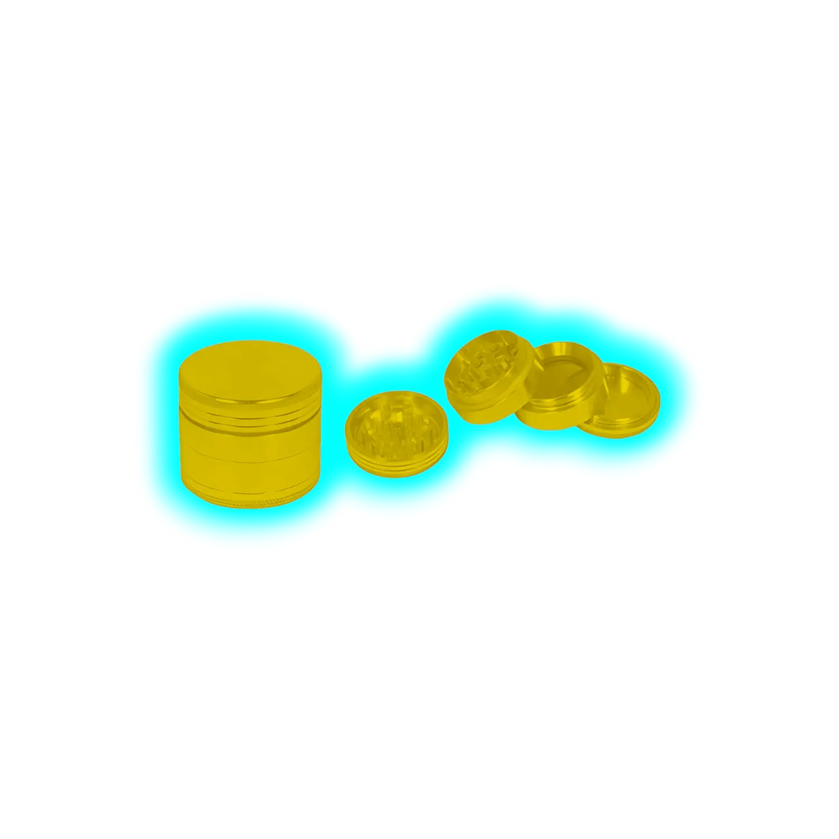 CNC Grinder Gold 4-Teilig Klein