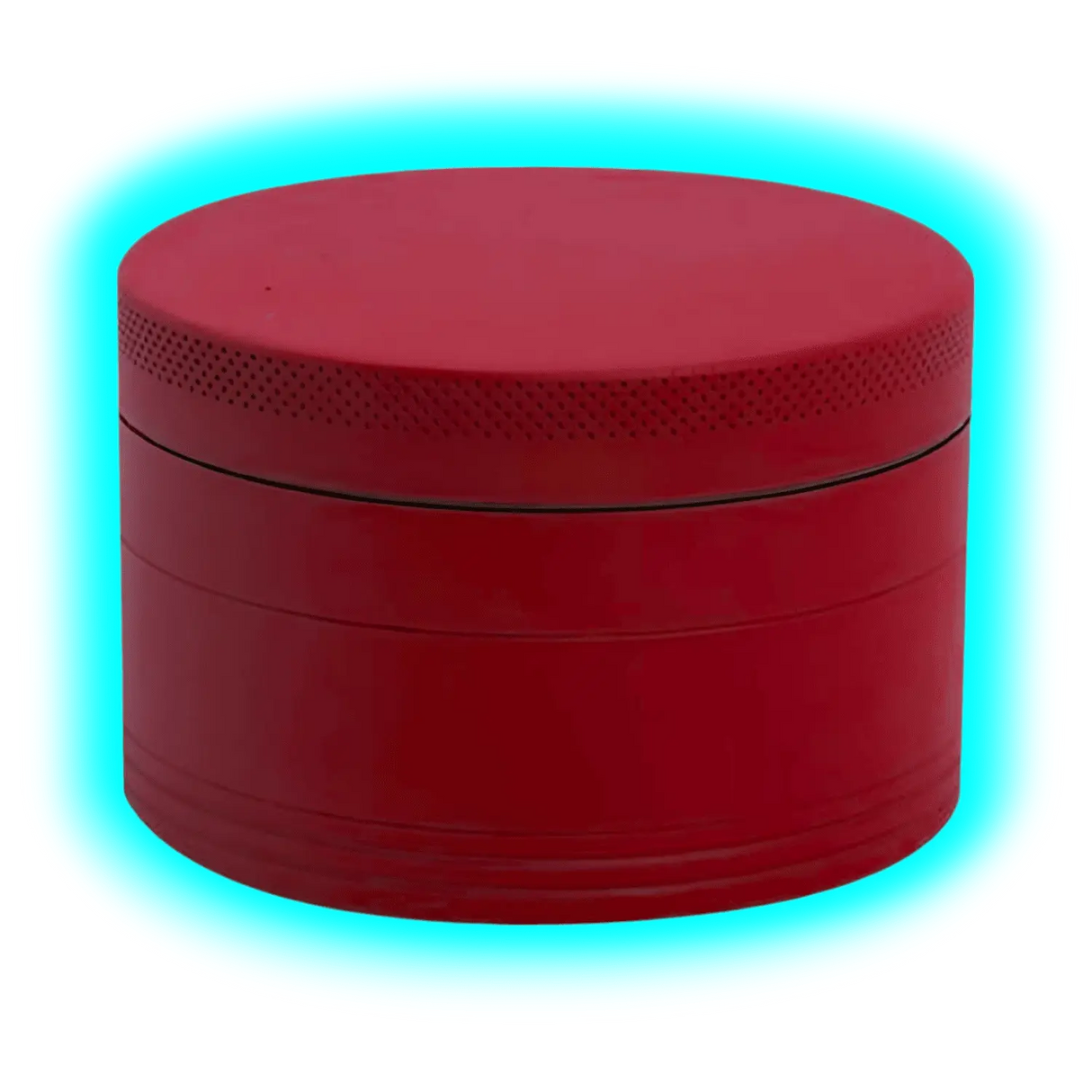 CNC Grinder Red Matt 4 Parts 62mm