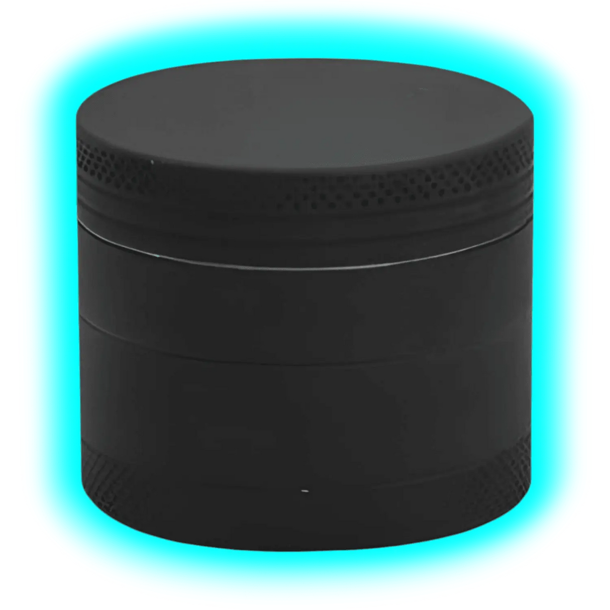 CNC Grinder Schwarz 4-Teilig Klein Matt