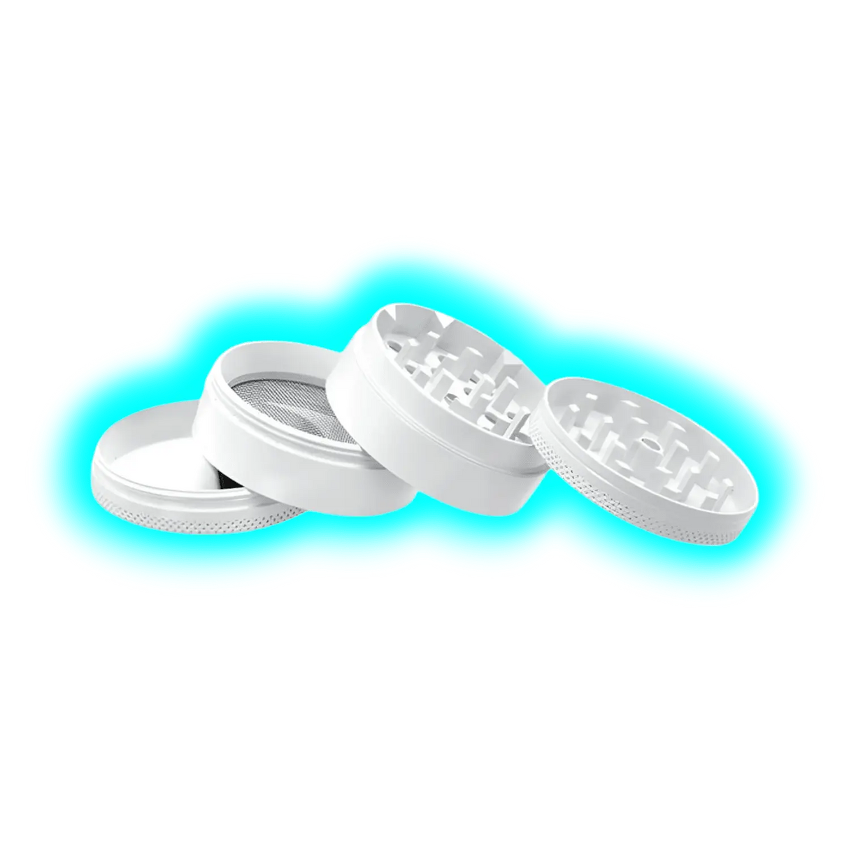 CNC Grinder White Unicorn Puke 4 Parts 50mm