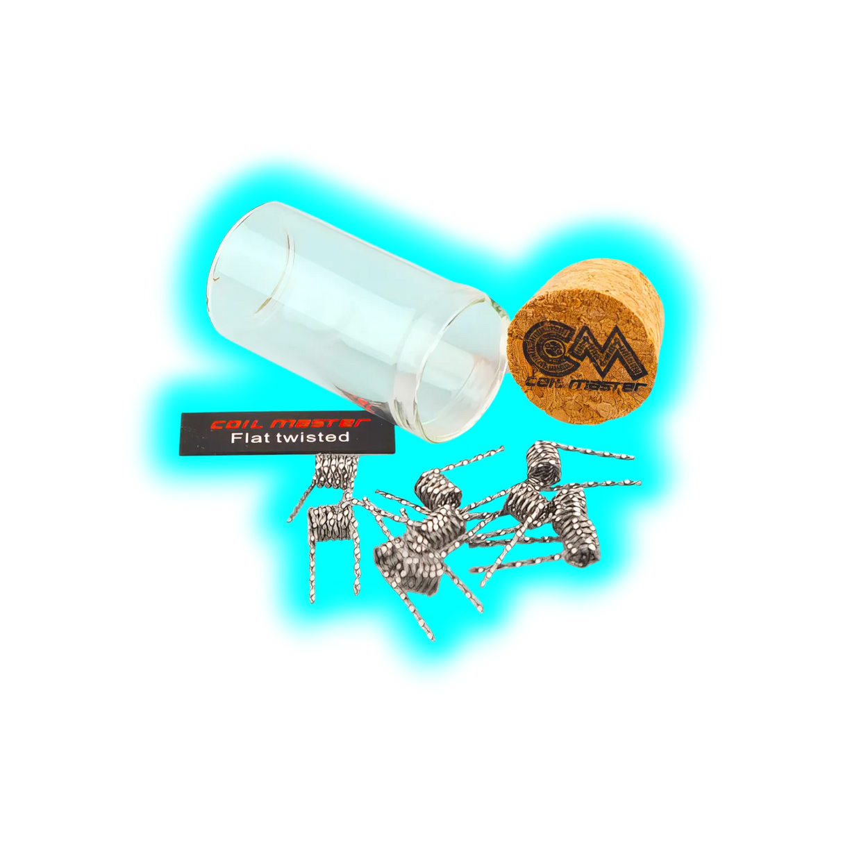 Coil Master Coils Flat Twisted, 0.2mm x 0.8mm x 2, 0.36±0.05 10Stk