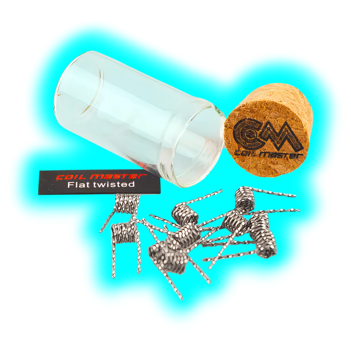 Coil Master Coils Flat Twisted, 0.2mm x 0.8mm x 2, 0.36±0.05 10Stk