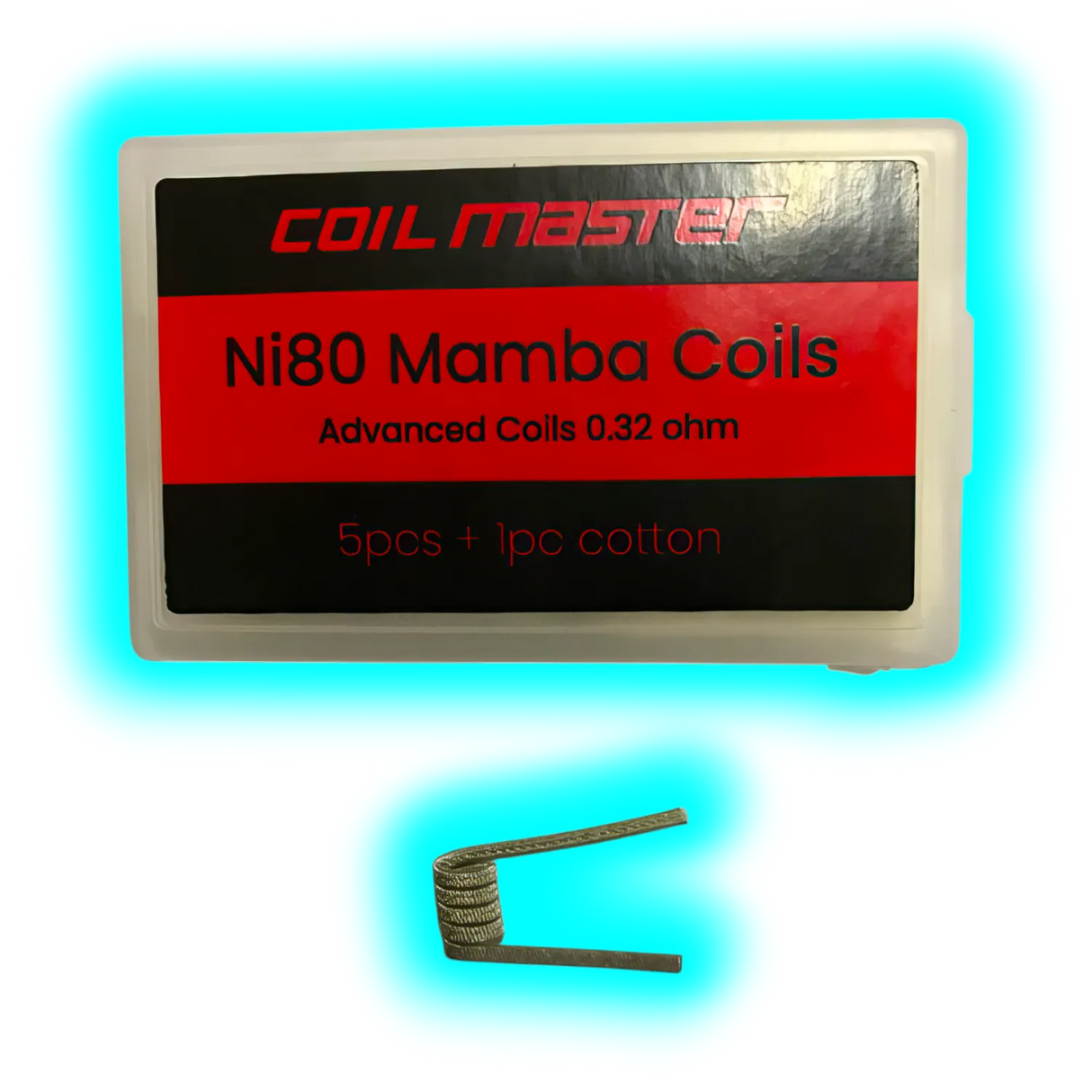 Coil Master Ni80 Mamba Coils 5stk 0.32 Ohm