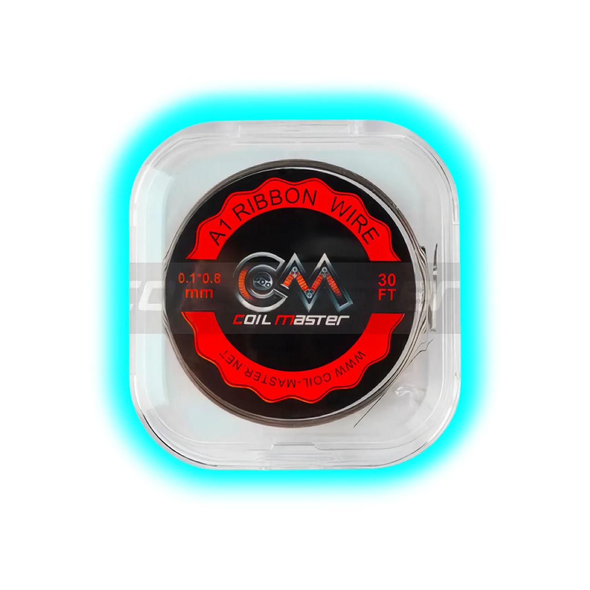 Coil Master Wickeldraht A1 Ribbon Wire 30feet 0.1x0.8mm