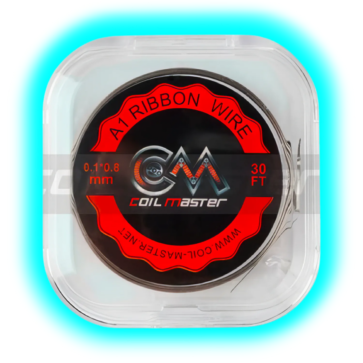 Coil Master Wickeldraht A1 Ribbon Wire 30feet 0.1x0.8mm