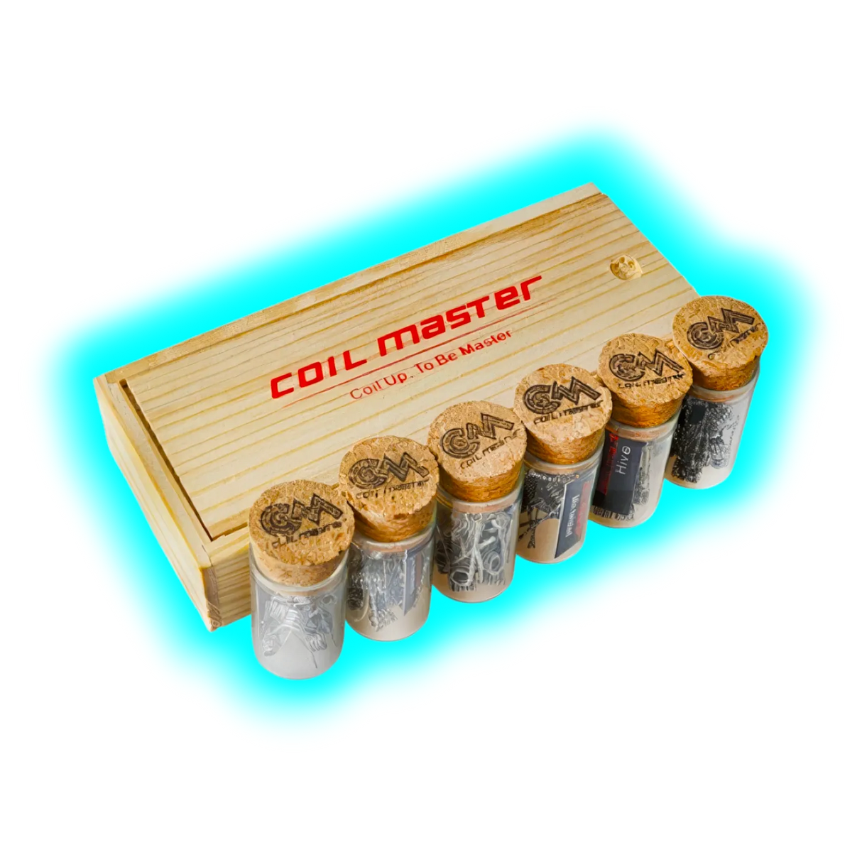 Coil Master Wooden Box Coils Hive (30ga+30ga) x 2, 0.5±0.05