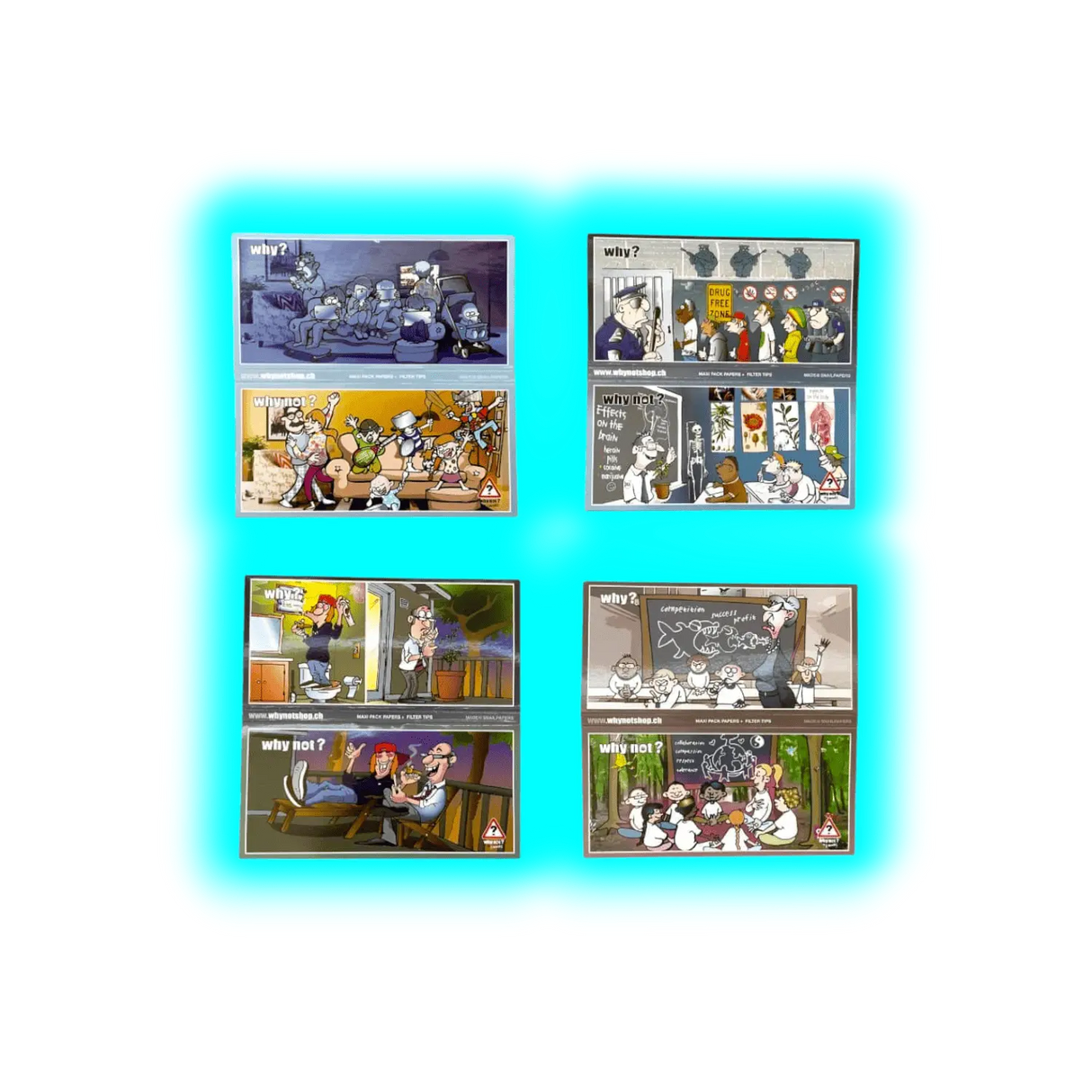 Collectorspack Why Not Rolling Paper by Ivan Art - Education Paper 4pcs