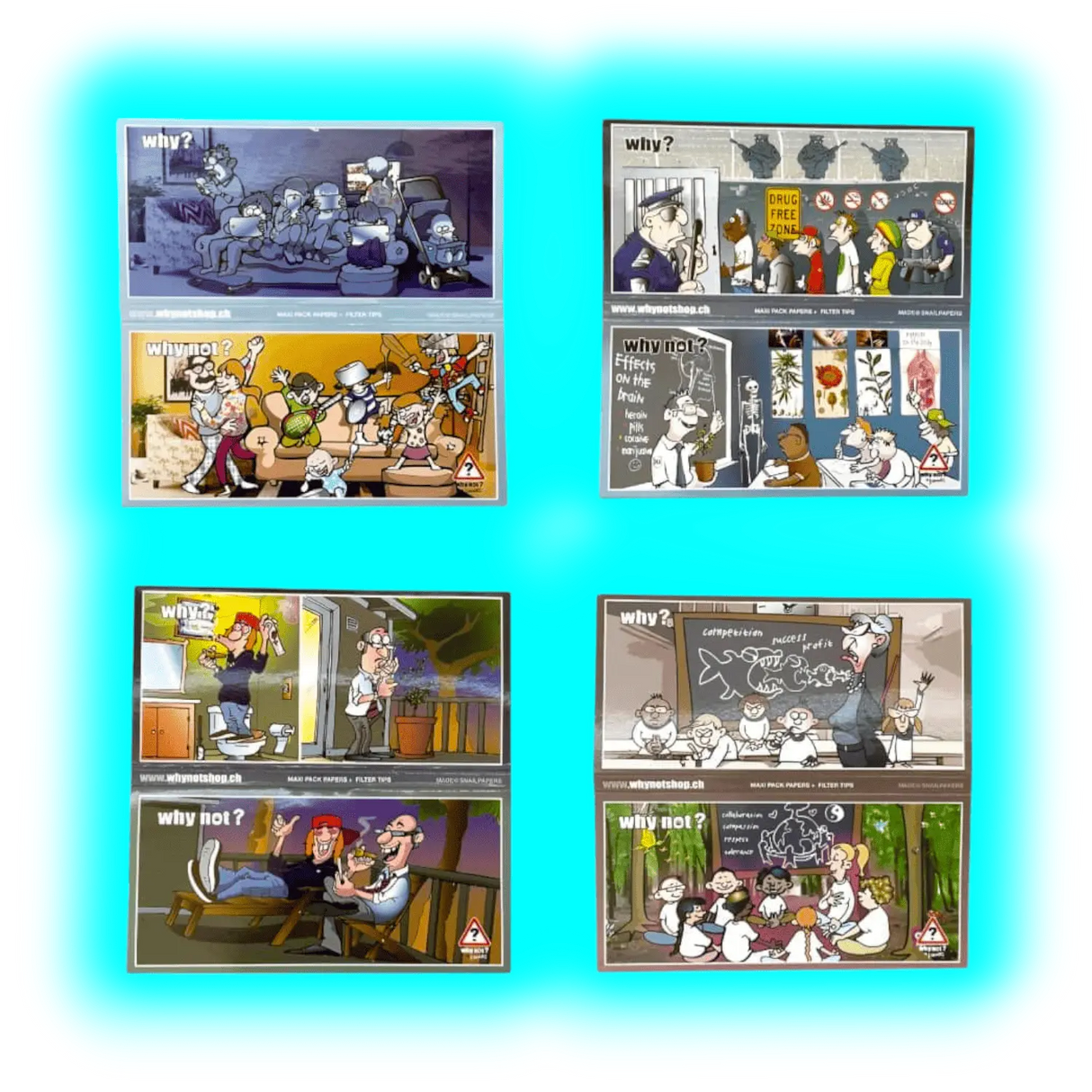 Collectorspack Why Not Rolling Paper by Ivan Art - Education Paper 4pcs