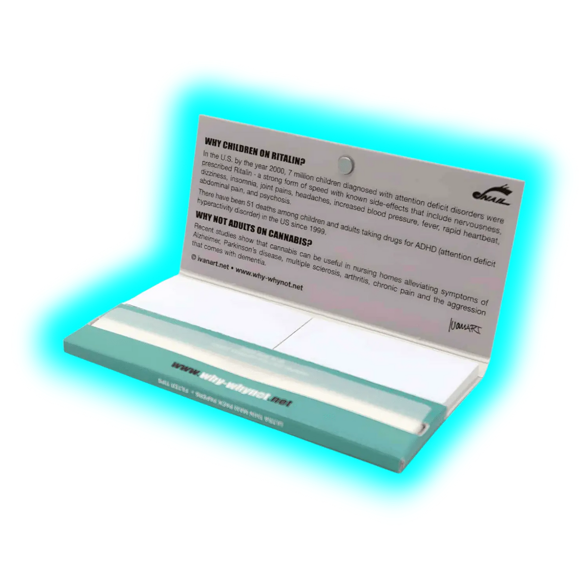 Collectorspack Why Not Rolling Paper by Ivan Art - Education Paper 4pcs