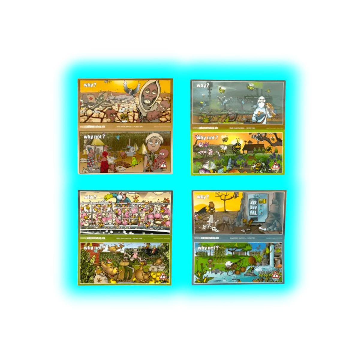 Collectorspack Why Not Rolling Paper by Ivan Art - Sustainability Paper 4pcs