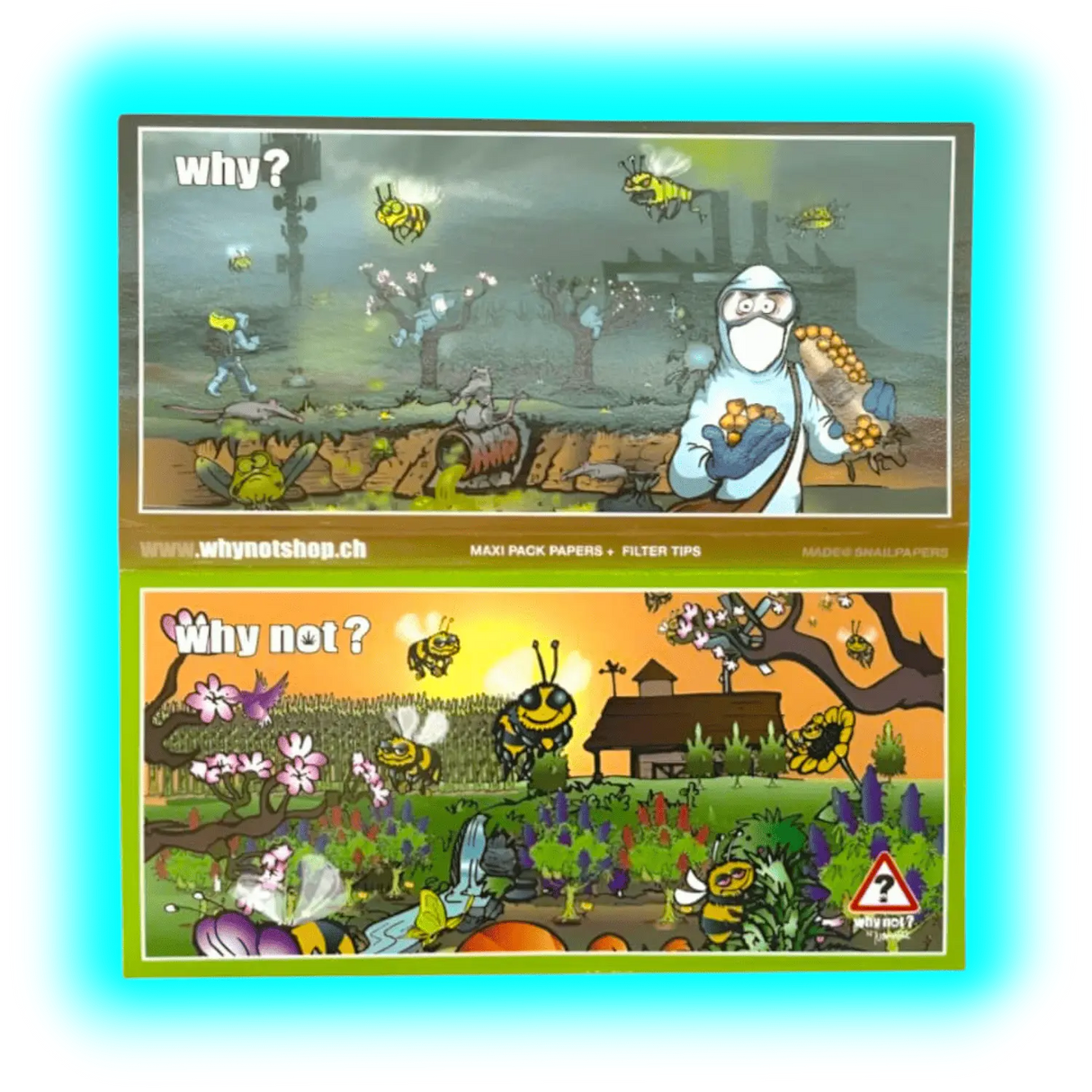 Collectorspack Why Not Rolling Paper by Ivan Art - Sustainability Paper 4pcs