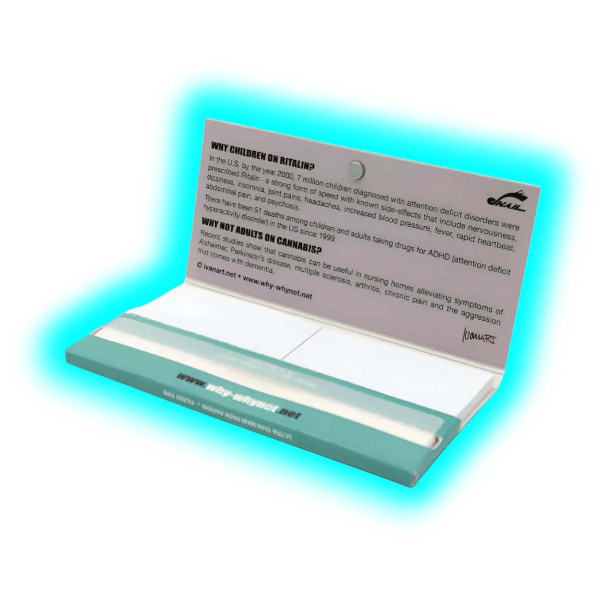 Collectorspack Why Not Rolling Paper by Ivan Art - Sustainability Paper 4pcs