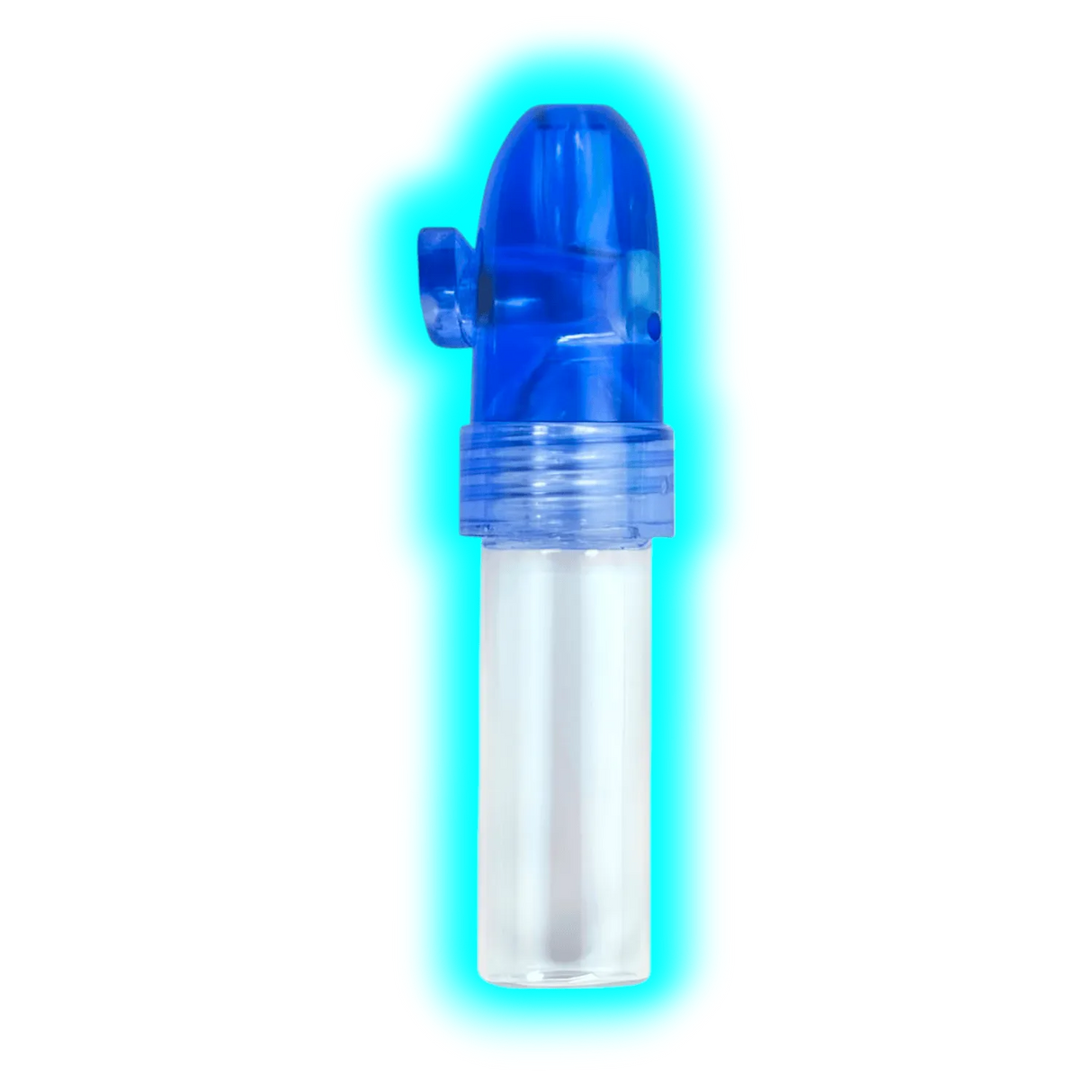 Coloured SNS Clear Bottle Large Blue