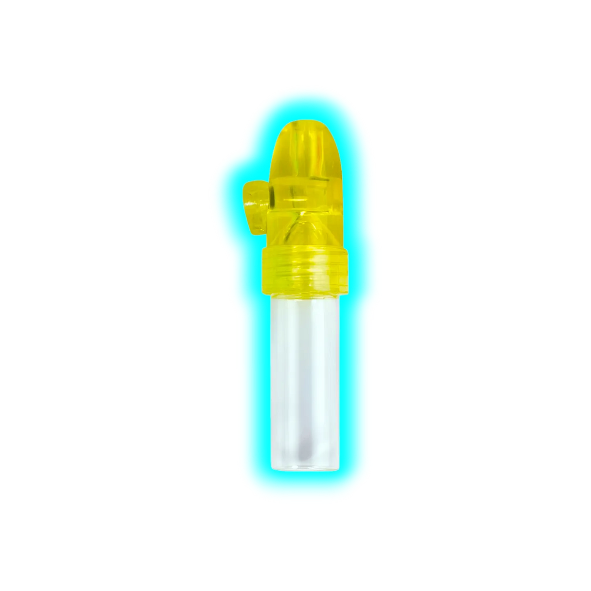 Coloured SNS Clear Bottle Large Yellow