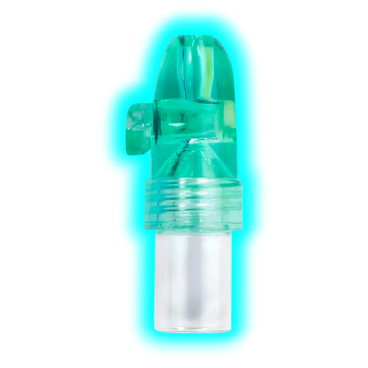 Coloured SNS Clear Bottle Medium Green